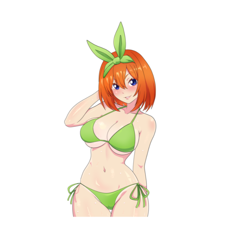 Yotsuba Nakano Summer Girlies Sticker