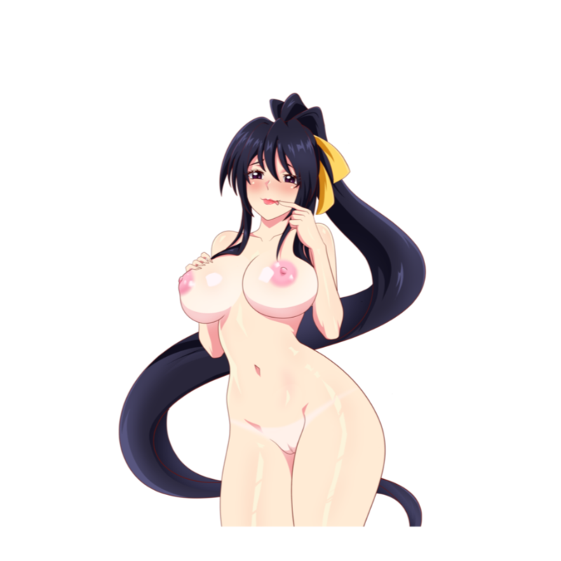 Akeno Himejima X Ms. Midnight Cosplay girls Sticker