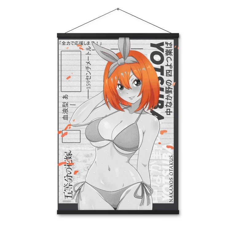 Yotsuba Nakano summer Girlies Wall Scroll 24x36