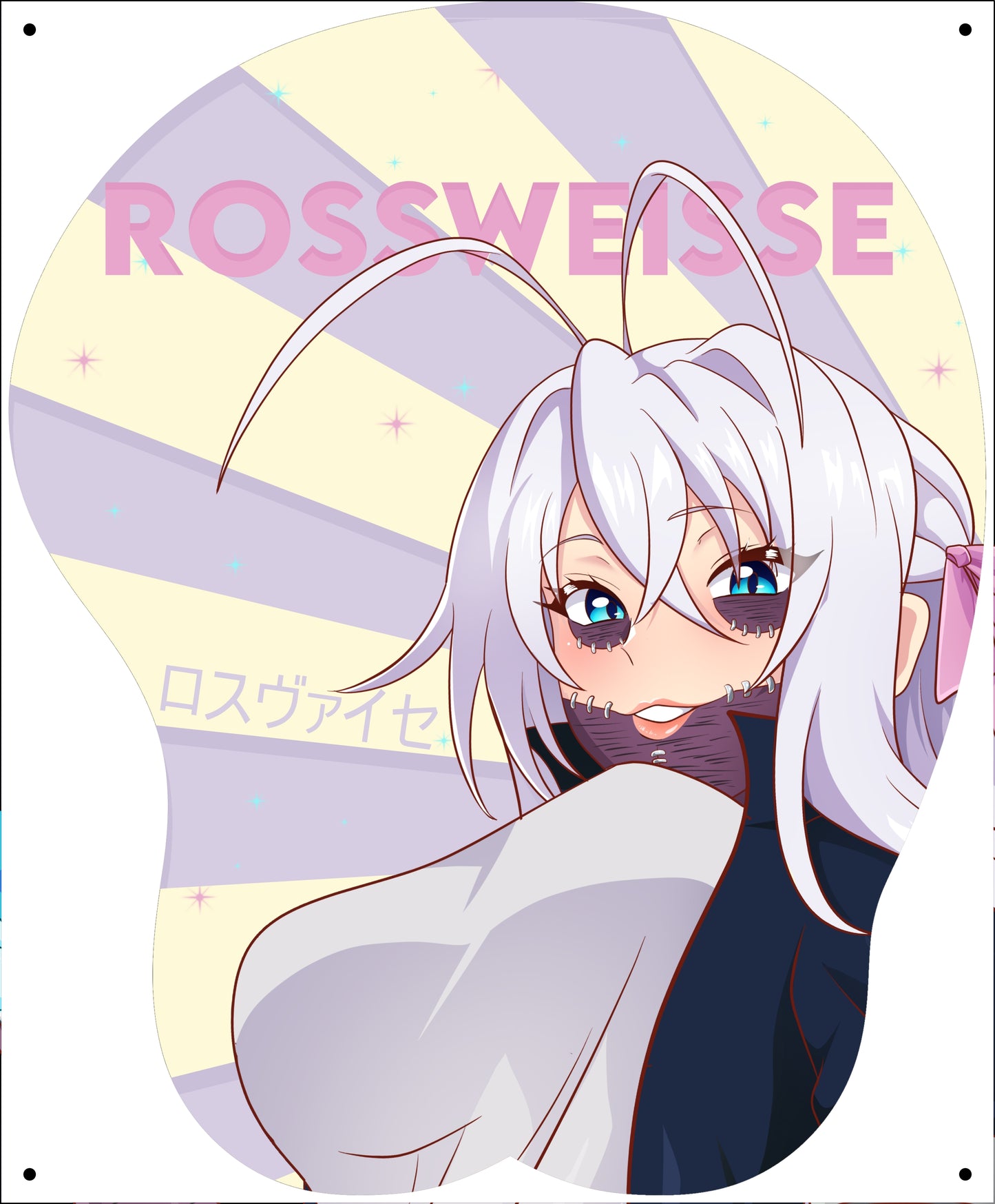 Rossweisse X Dabi 3D Mousepad